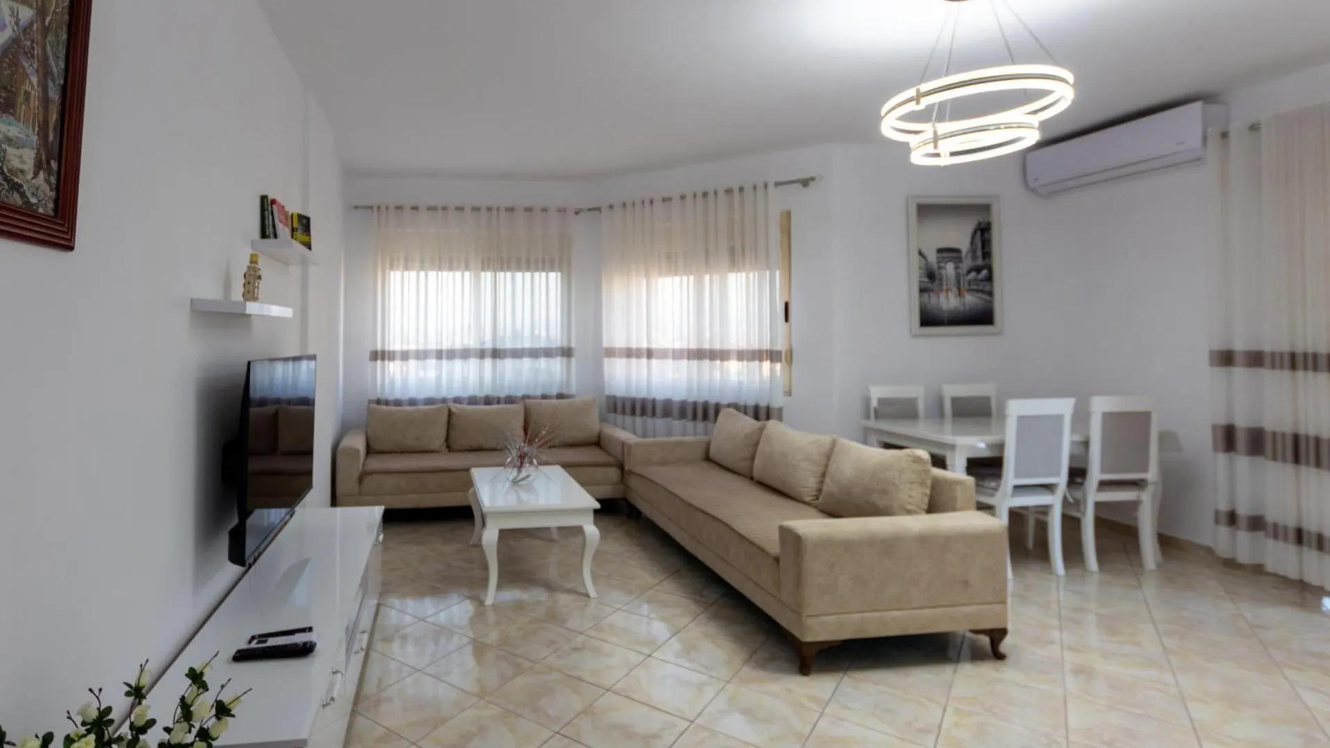 Spacious 2 Bedroom Apartment In Durres Beach